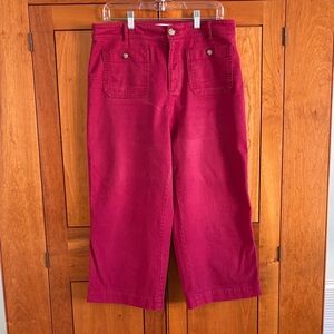 LOFT palmer wide leg trousers